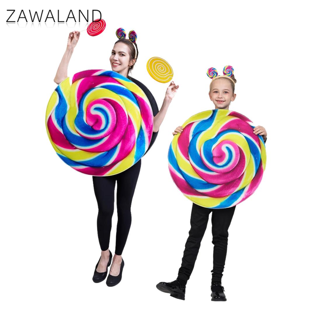 Food Giant Snacks - Zawaland gigantische grappige lolly Halloween kostuum
