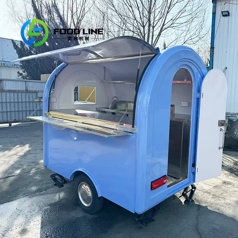 Food Snacks Easy - Voedselkar, Commerciële Mobiele Kar voor Popcorn,